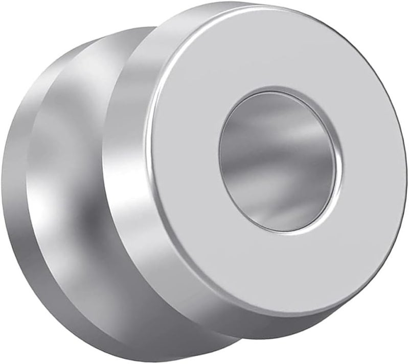 Cabilock Large Diameter Silver Aluminum Alloy Razor Stand Holder for Men - Image 1